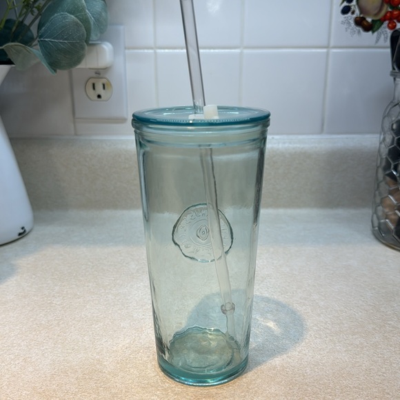 Levi Strauss Glass with lid & straw - Picture 6 of 9